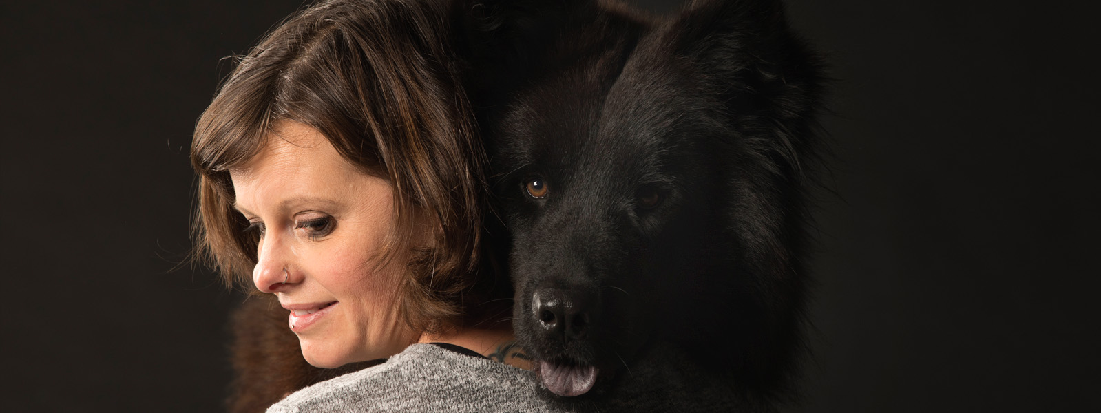 Bild vom Mensch - Hund Team